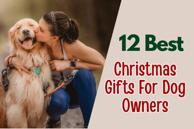 Best Christmas Gifts For Dog Owners - A woman kissing her Golden Retriever.